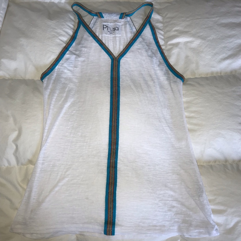 Pitusa Mini Abaya Sundress White